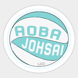 Aoba Johsai Volleyball Sticker